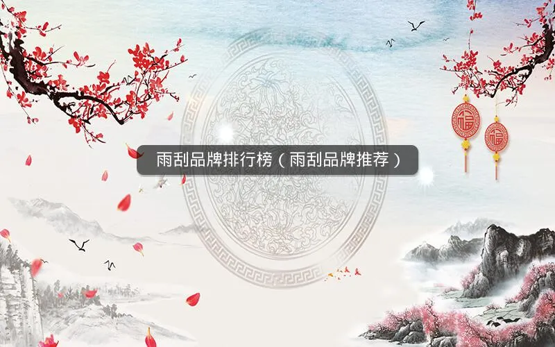 雨刮品牌排行榜(雨刮品牌推荐) 雨刮品牌排行榜(雨刮品牌推荐)