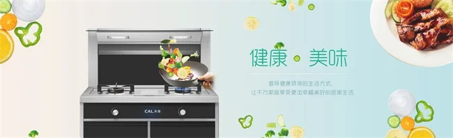 卡洛左烤右蒸集成灶